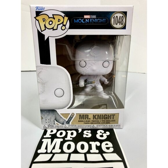Funko Pop! Marvel Moon Knight: Mr. Knight 1048 Vinyl Figure - Picture 2 of 9